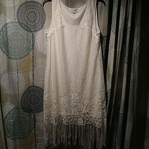 Lacey flapper dress